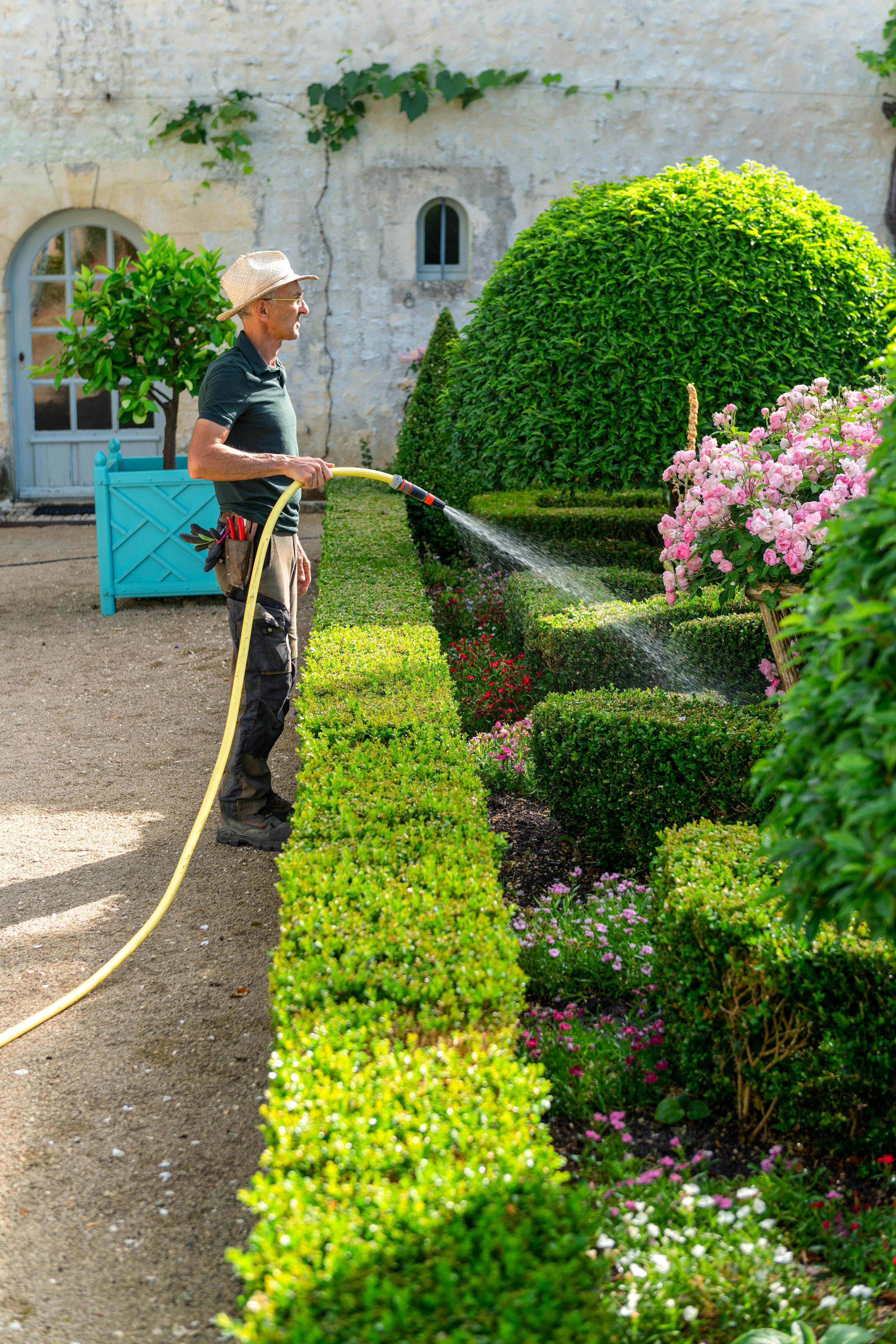 Jardinage dans les Jardins de William Christie