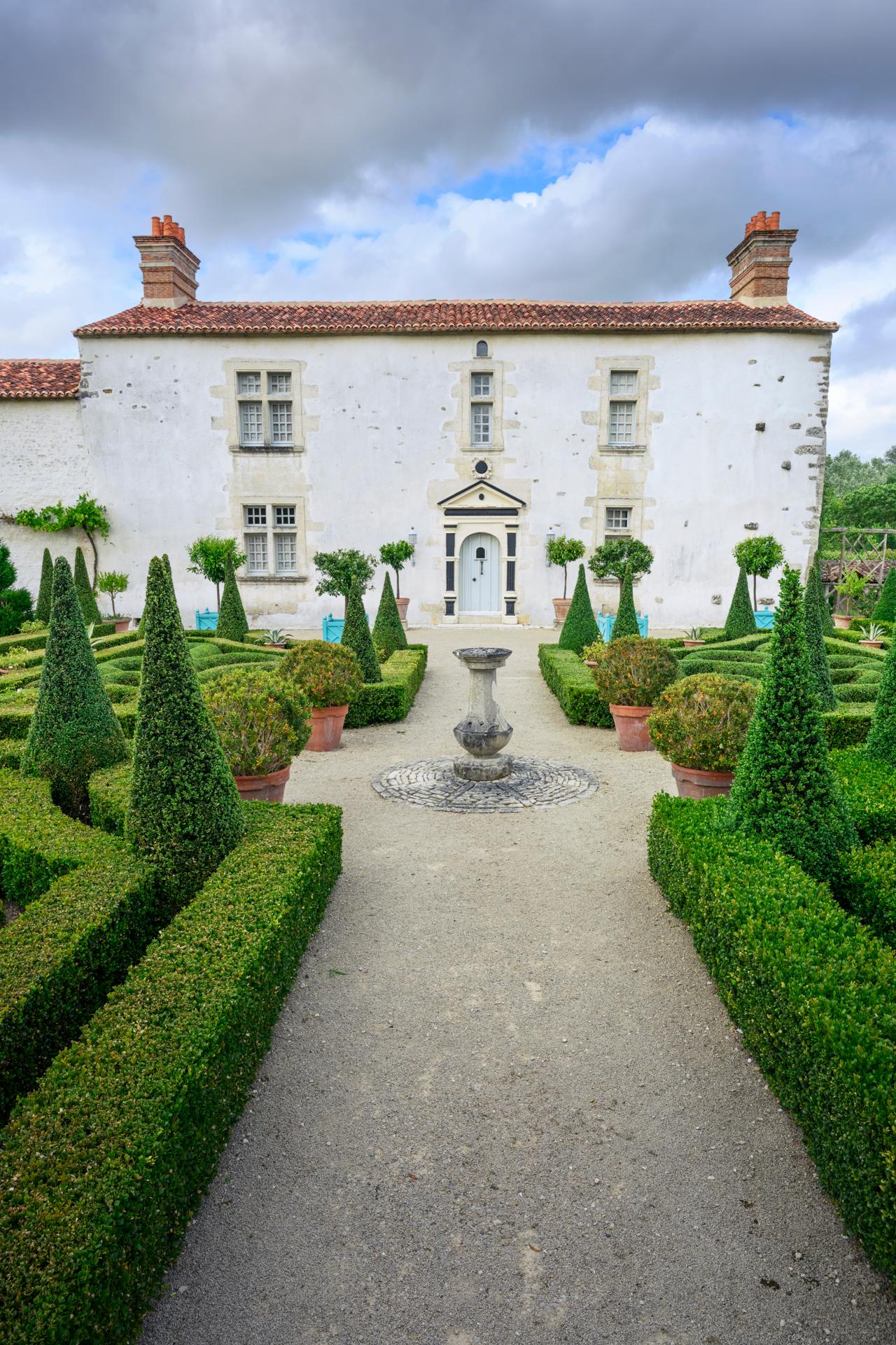 Jardins de William Christie - Cour d'honneur