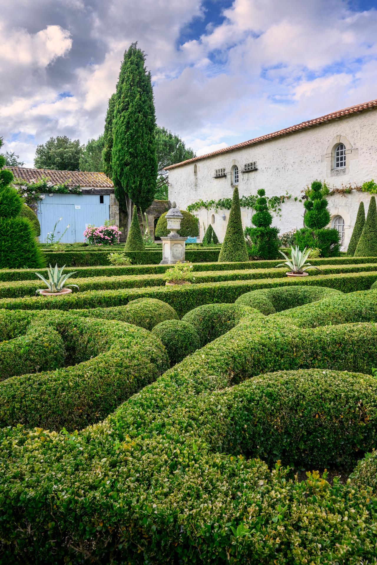 Jardins de William Christie - Cour d'honneur
