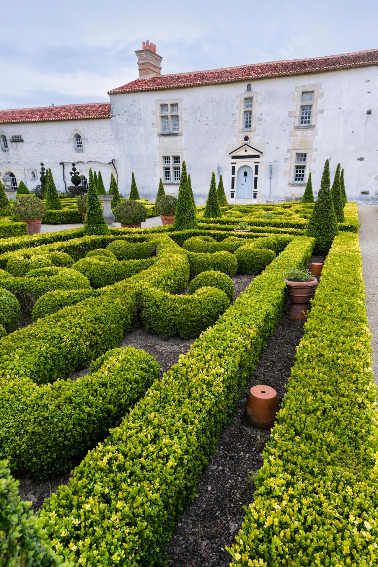 Jardins de William Christie - Cour d'honneur