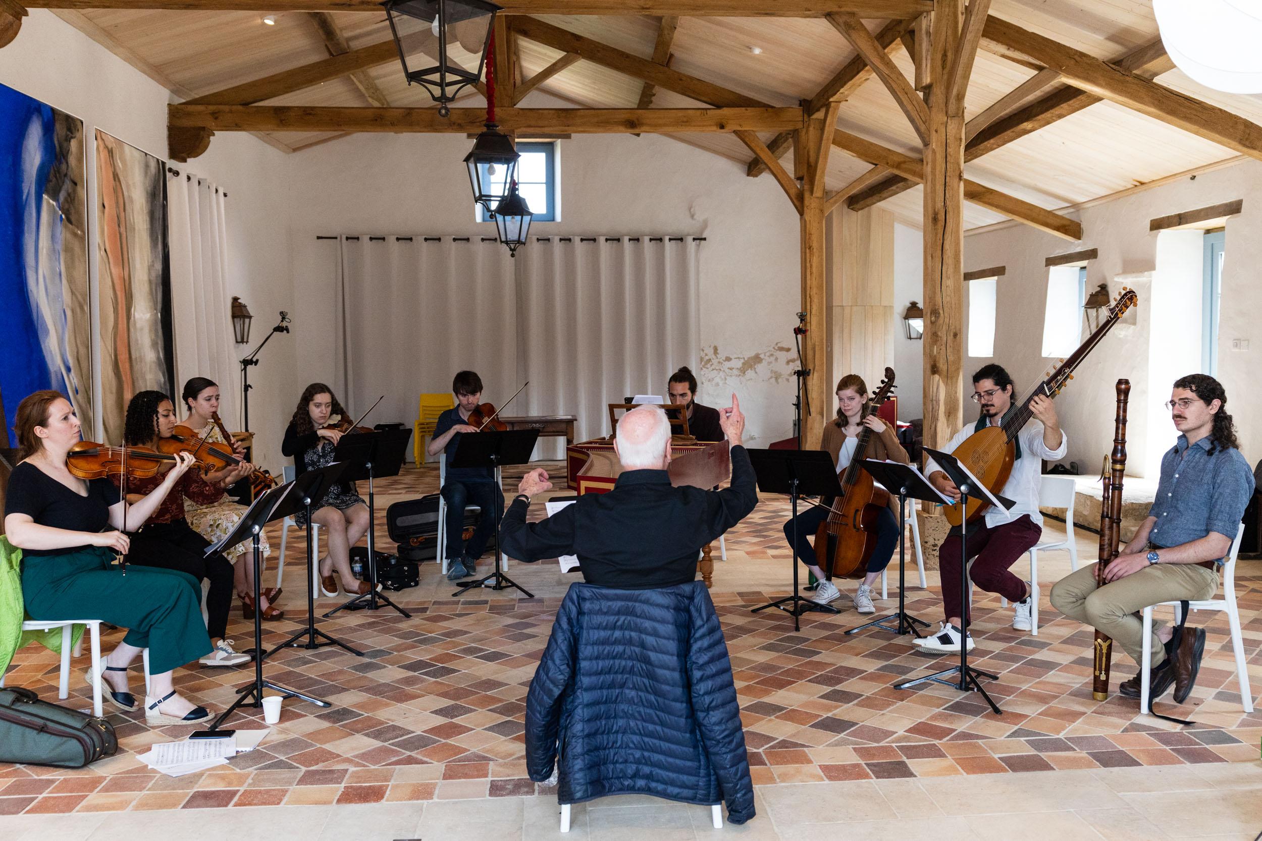 Masterclasse Arts Flo avec William Christie