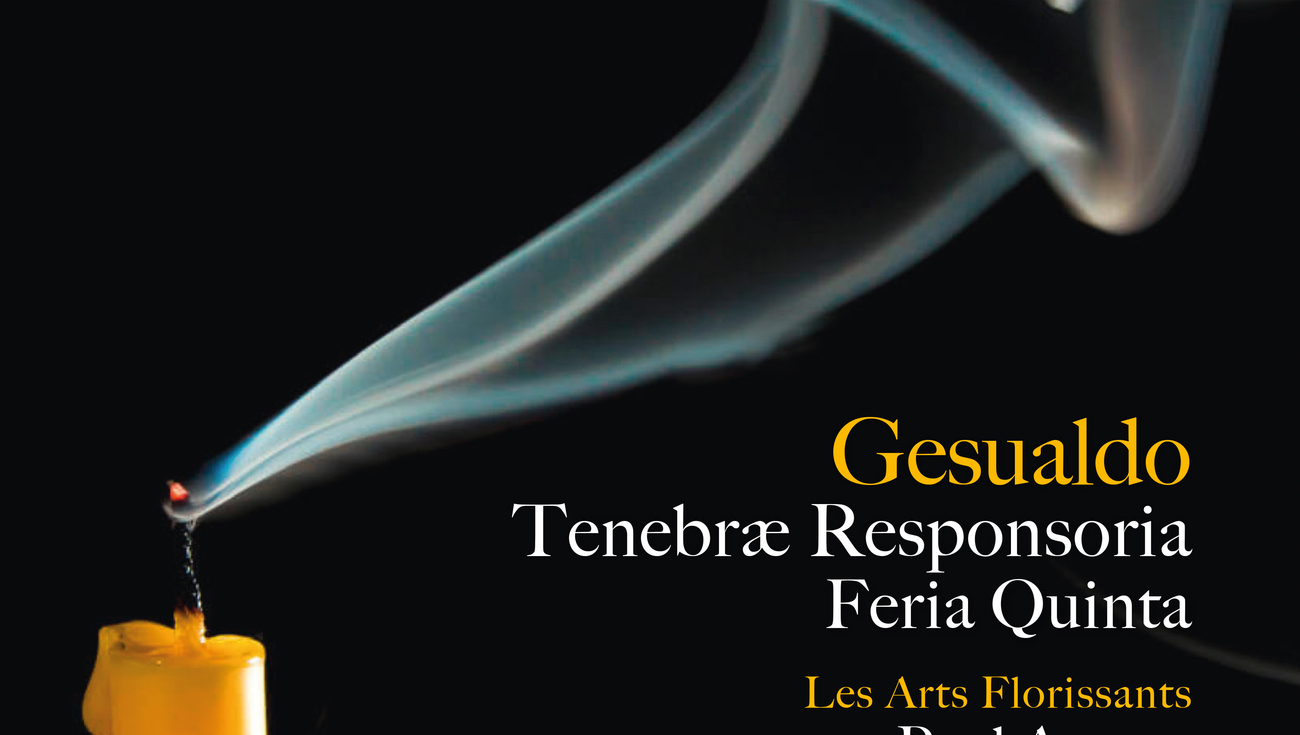 Gesualdo Tenebrae Responsoria - CD - 8905363 12x12